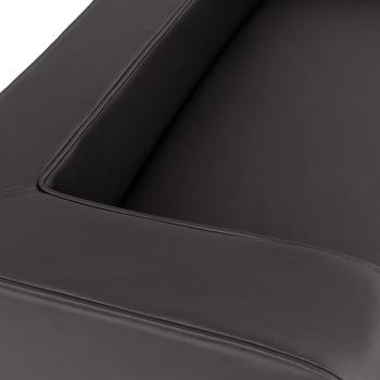 Knuffelwuff Indianapolis orthopädisches Hundebett - Gesundheitsbett Kunstleder, wasserabweisend